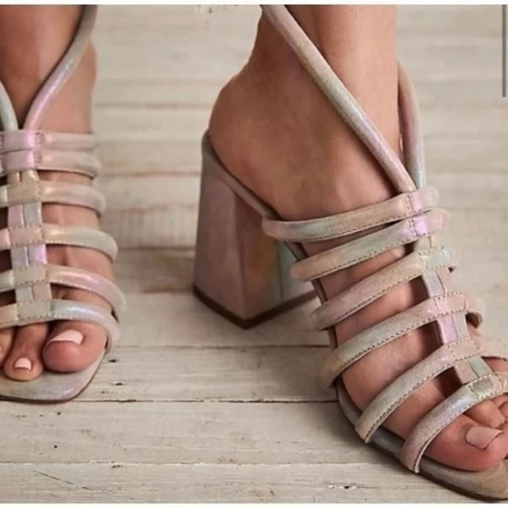 NWT Free People Colette Cinched Heel
